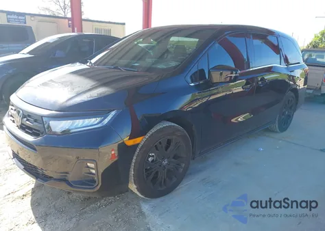 2025 Honda Odyssey Sport-L from USA, damaged, VIN 5FNRL6H73SB052021